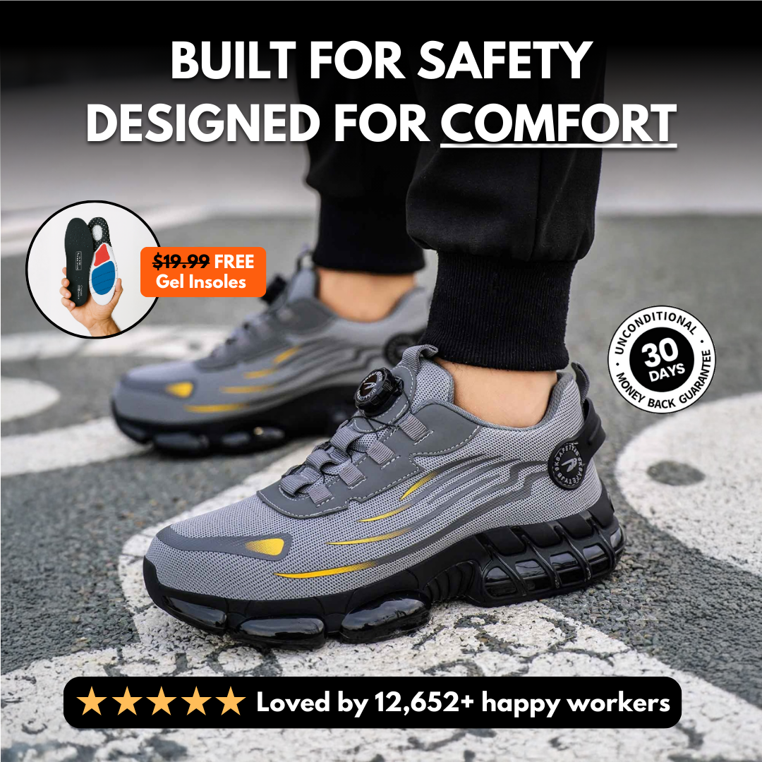 SafeStep™ - The Most Comfortable Steel Toe Sneakers