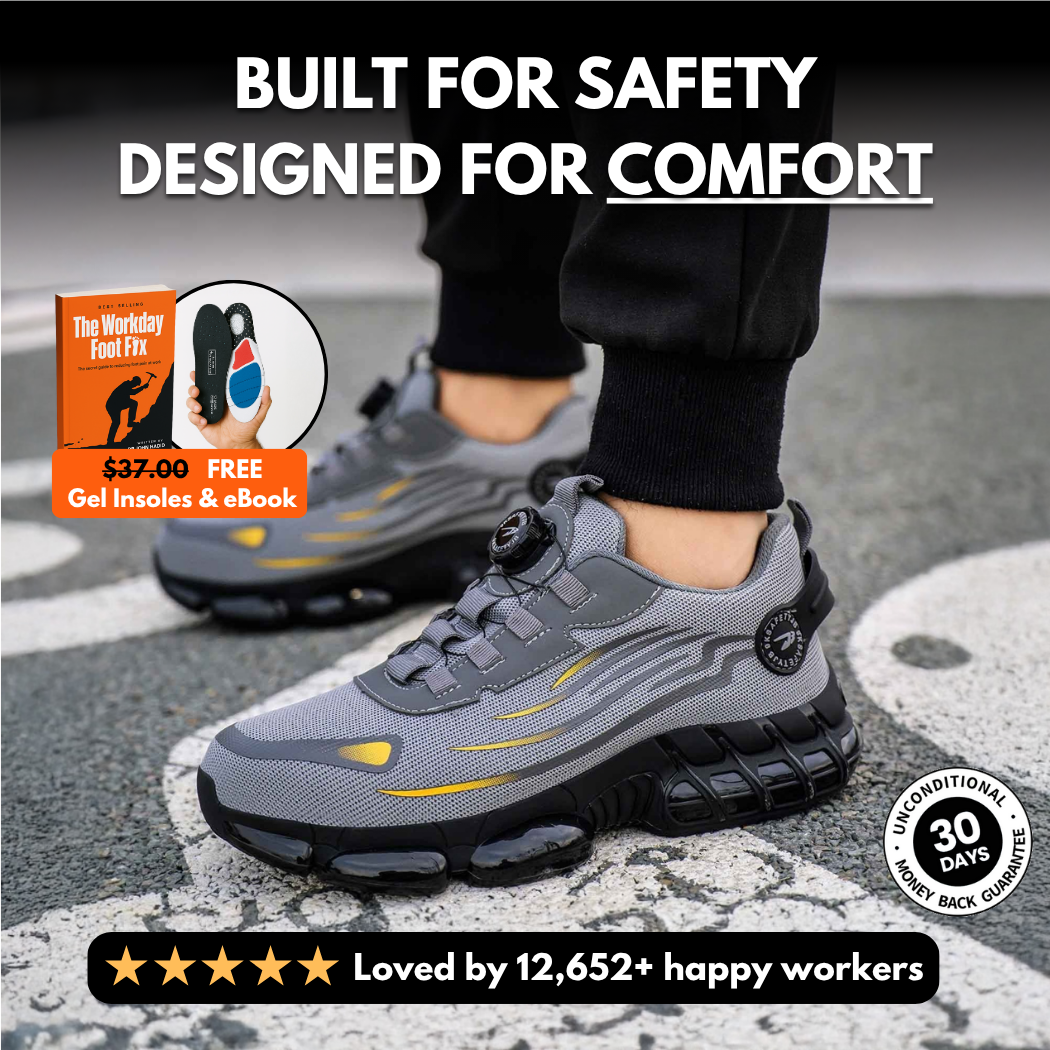 SafeStep™ - Built For Safety & All Day Comfort