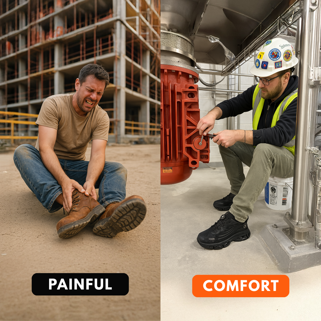 SafeStep™ - Built For Safety & All Day Comfort