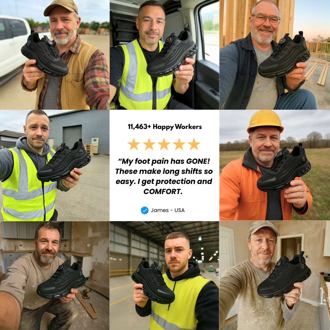 SafeStep™ - Built For Safety & All Day Comfort