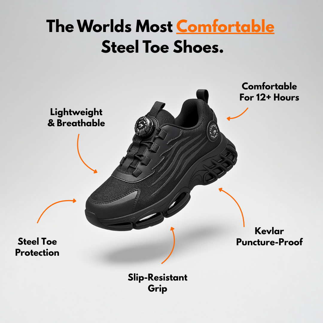 SafeStep™ - Built For Safety & All Day Comfort