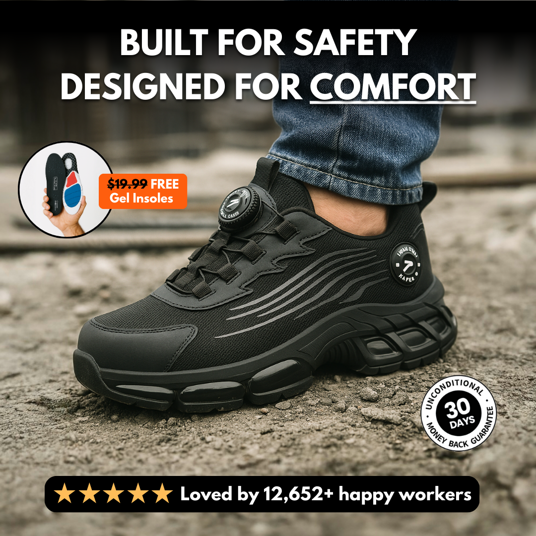 SafeStep™ - Built For Safety & All Day Comfort