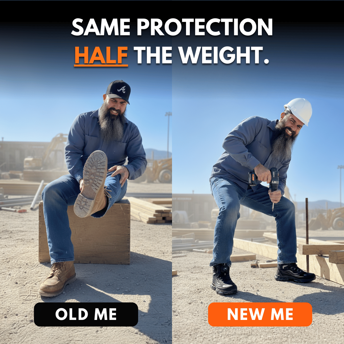 SafeStep 2.0™ - Work 12 Hours Without Throbbing Feet
