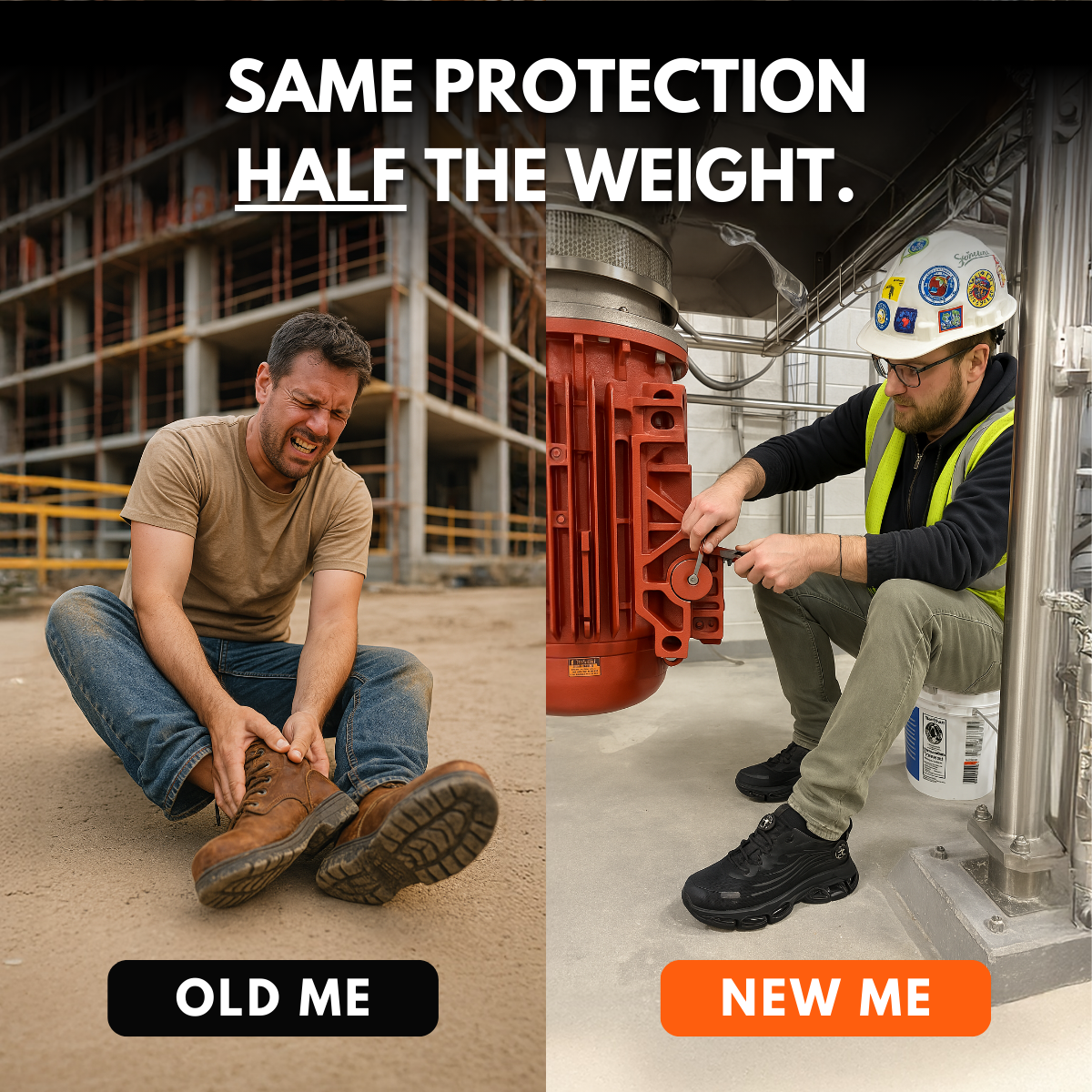 SafeStep™ - The Most Comfortable Steel Toe Shoes