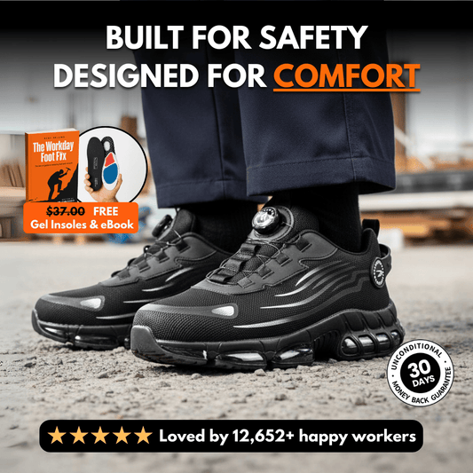 SafeStep™ - The Most Comfortable Steel Toe Shoes